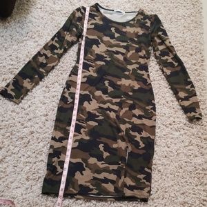 Hearts❤hips Sexy camo dress
